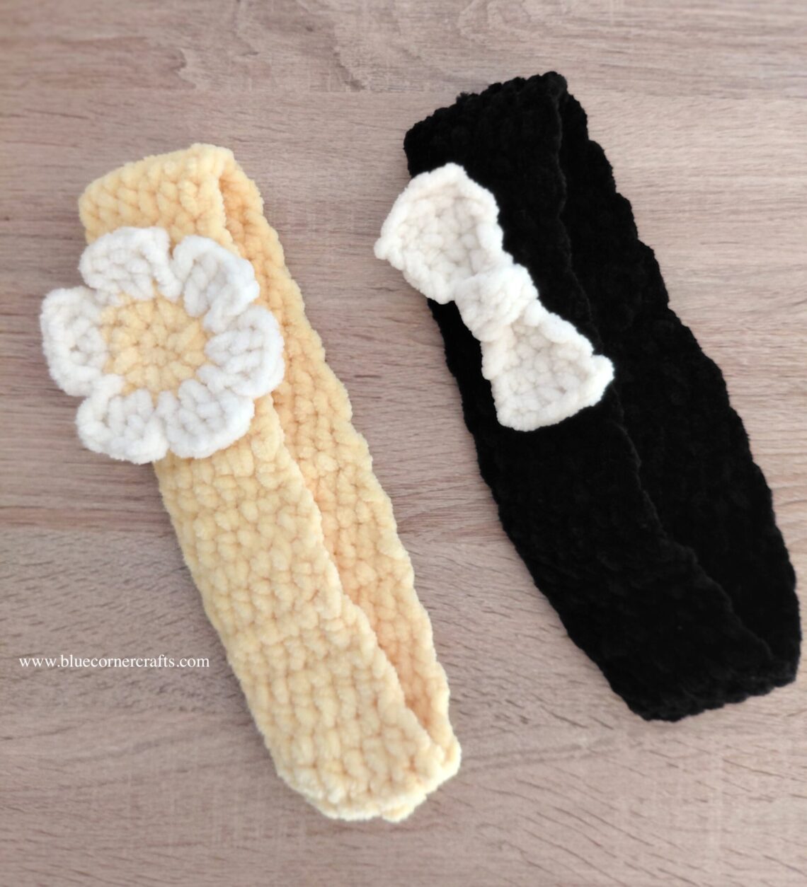 Crochet spa headband