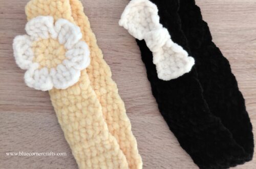 Crochet spa headband